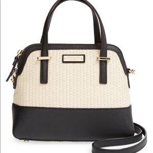 Kate Spade Cedar Street Maise Straw Raffia Satchel